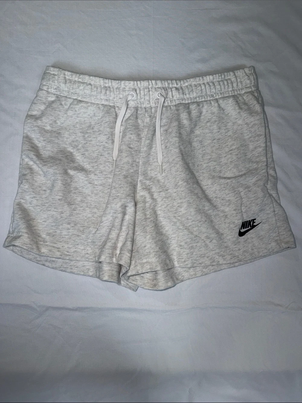 Nike Women’s Heather Gray Athletic Drawstring Shorts